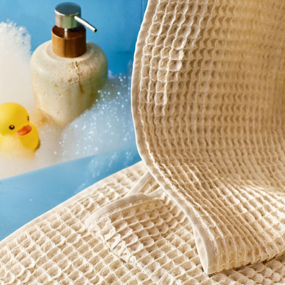 Полотенце для ванной Homla VAFFEL 70x130 см Бежевый ( 213457) - фото 9 Полотенце для ванной Homla VAFFEL 70x130 см Бежевый ( 213457) - фото 9