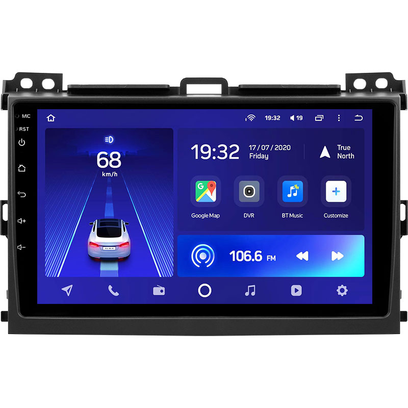 Автомагнитола штатная Teyes для Toyota Land Cruiser Prado 120 2004-2009 Android (1461584603)