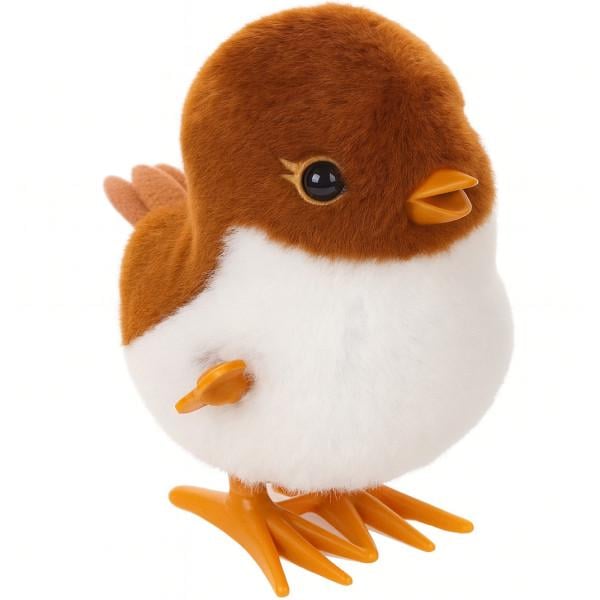 Игрушка мягкий заводной птенец 9,5 см