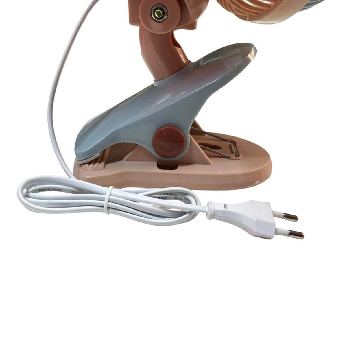 Вентилятор настільний ATLANFA AT-F2506 з прищіпкою 2 режими 220 В 25 Вт Blue/Beige (200299) - фото 2 Вентилятор настільний ATLANFA AT-F2506 з прищіпкою 2 режими 220 В 25 Вт Blue/Beige (200299) - фото 2