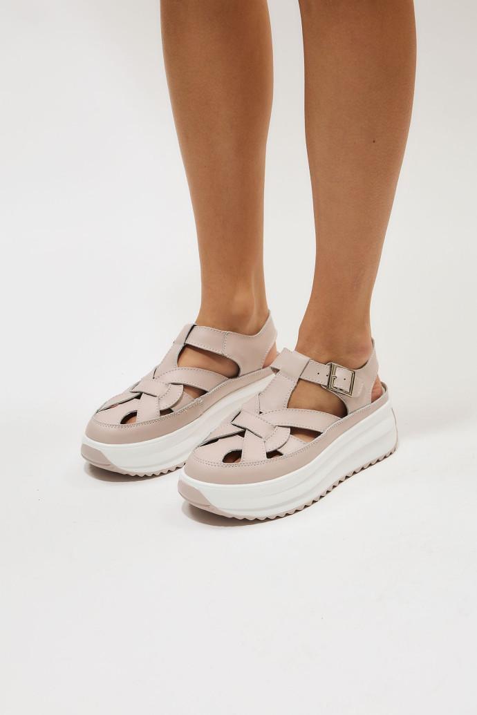 Сандалии женские ALLSY на платформе р. 42 Розовый (195315) - фото 3 Сандалии женские ALLSY на платформе р. 42 Розовый (195315) - фото 3