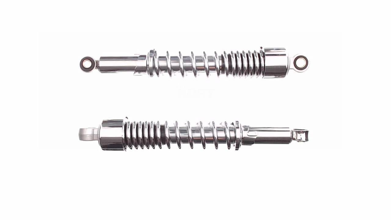 Амортизатори Jing mod.C для ЯВА регульовані 345 мм Хром