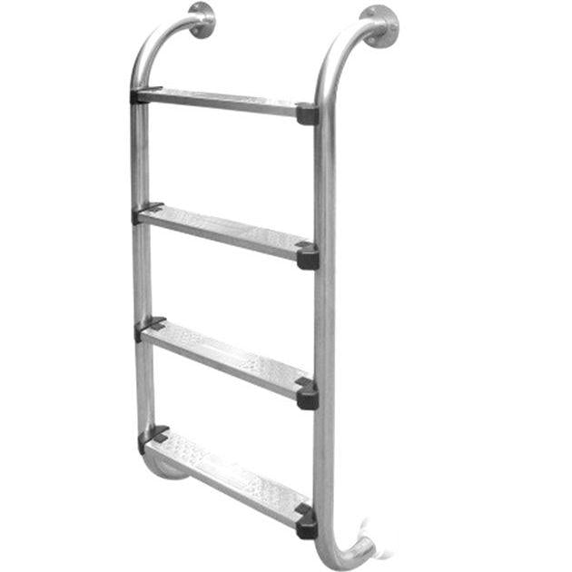 Лестница нижняя часть Emaux 4 ступеньки AISI304 фланцевая (BHK415-SR)