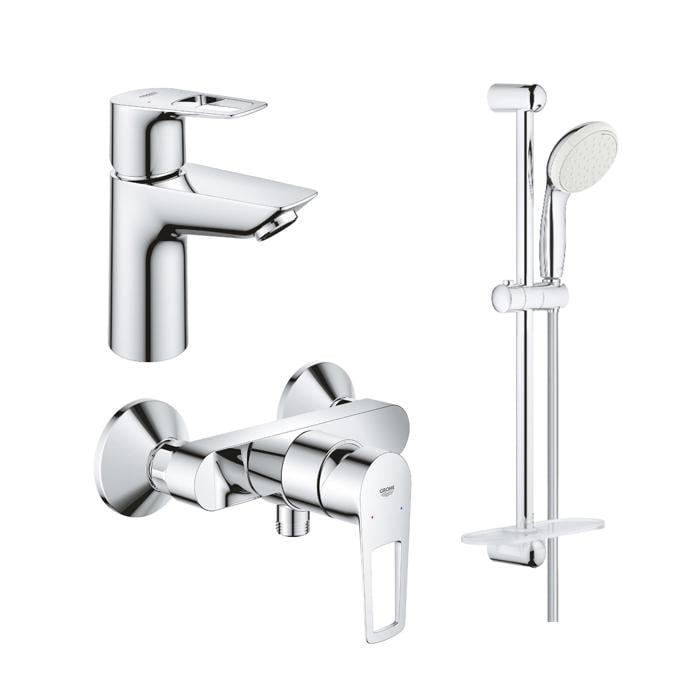 Набор смесителей для ванны Grohe BauLoop 123220SAN Хром (143880)