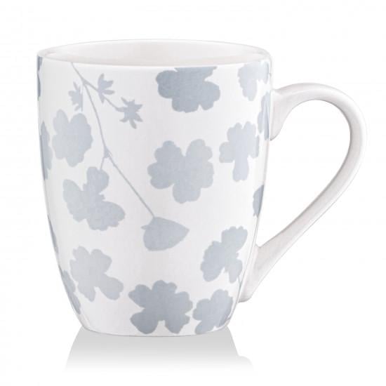 Чашка Ardesto Capri фарфор 320 мл Белый/Голубой (AR0432CWB)