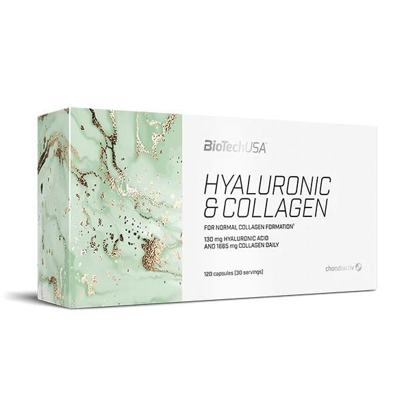 Коллаген с гиалуроновой кислотой BioTech Hyaluronic & Collagen 120 капс.
