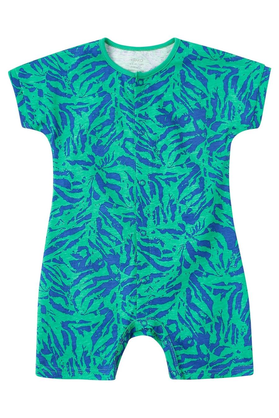 Песочник KRAKO Зебра 80-86 см Зелено-синий (77415)