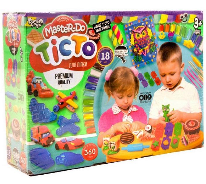 Тесто для лепки Master Do 18 цв. х 20 г (TMD-03-05)