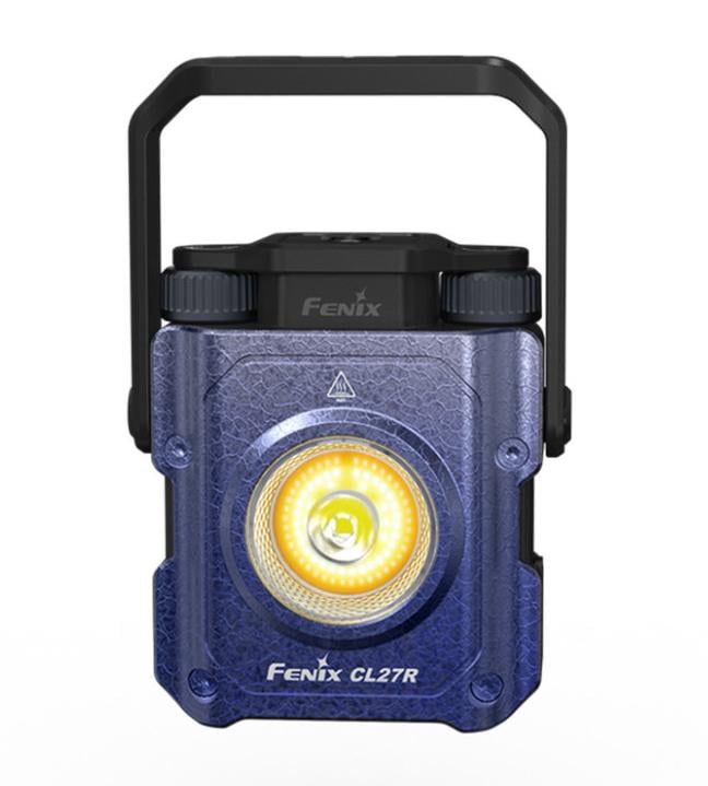 Фонарь кемпинговый прожекторный Fenix ​​CL27R 1600 лм 180 м Type-C Темно-голубой