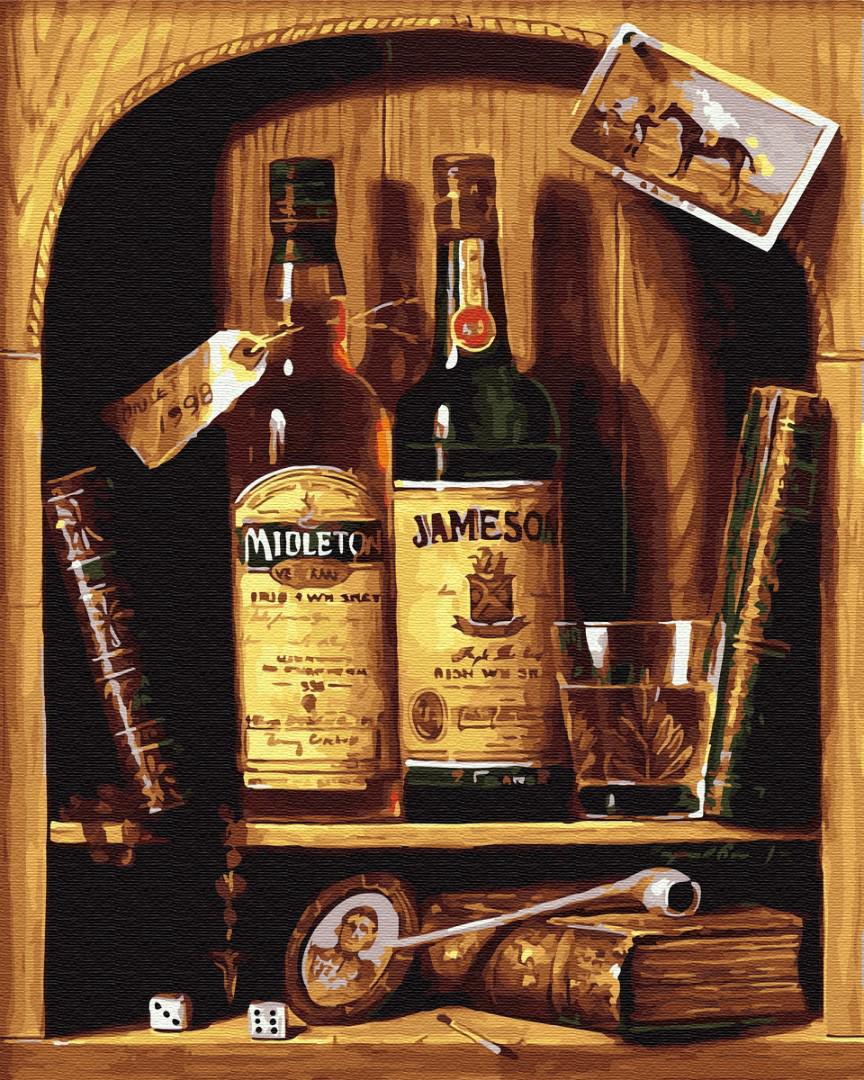 Картина по номерам Brushme Подарочный набор 40х50 см (GX21446)