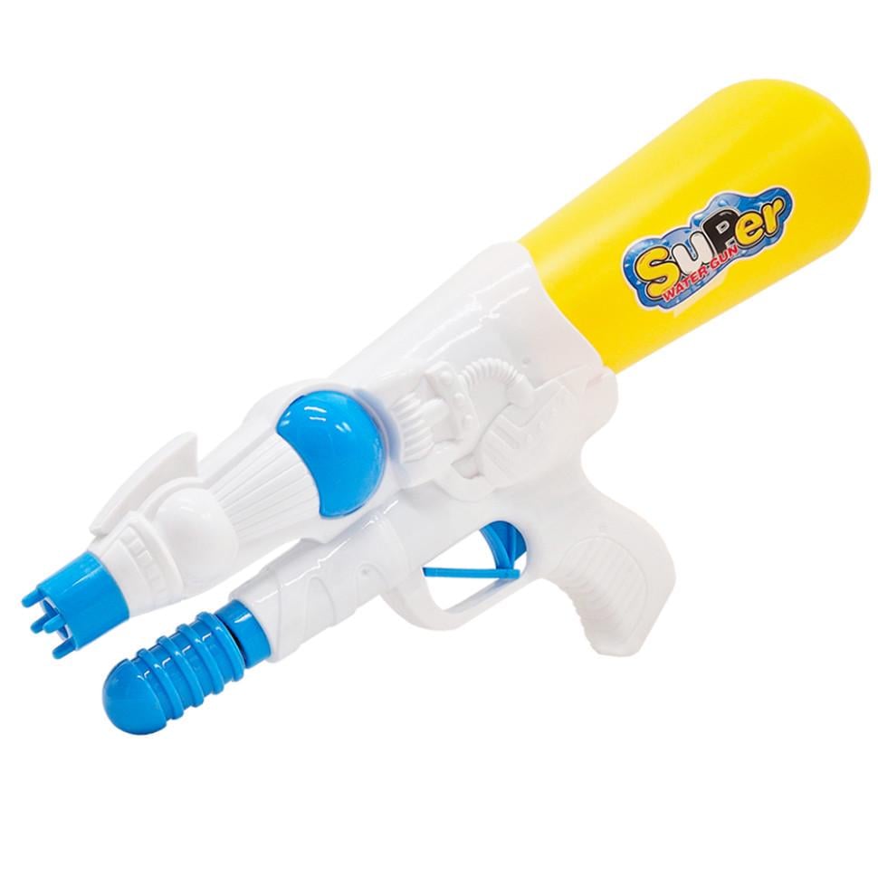 Дитячий іграшковий пістолет водяний M 5608 помпа 28 см White (RLT52890)