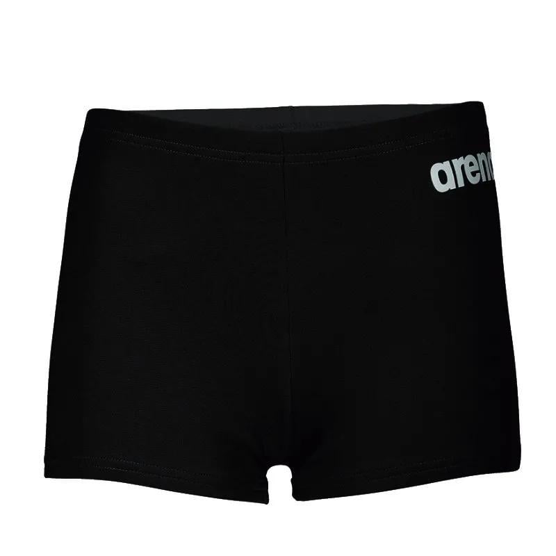 Плавки-боксери для хлопчиків Arena BOY'S TEAM SWIM SHORT SOLID 140 см Чорний (004777-550 140)
