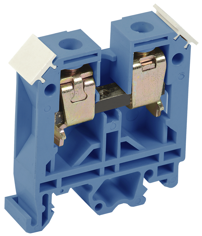 Клемма винтовая наборная УЕК ЗНИ-6мм2 JXB50А 50А 6 мм2 х 42х8х46 мм Синий (YZN10-006-K07) Клемма винтовая наборная УЕК ЗНИ-6мм2 JXB50А 50А 6 мм2 х 42х8х46 мм Синий (YZN10-006-K07)
