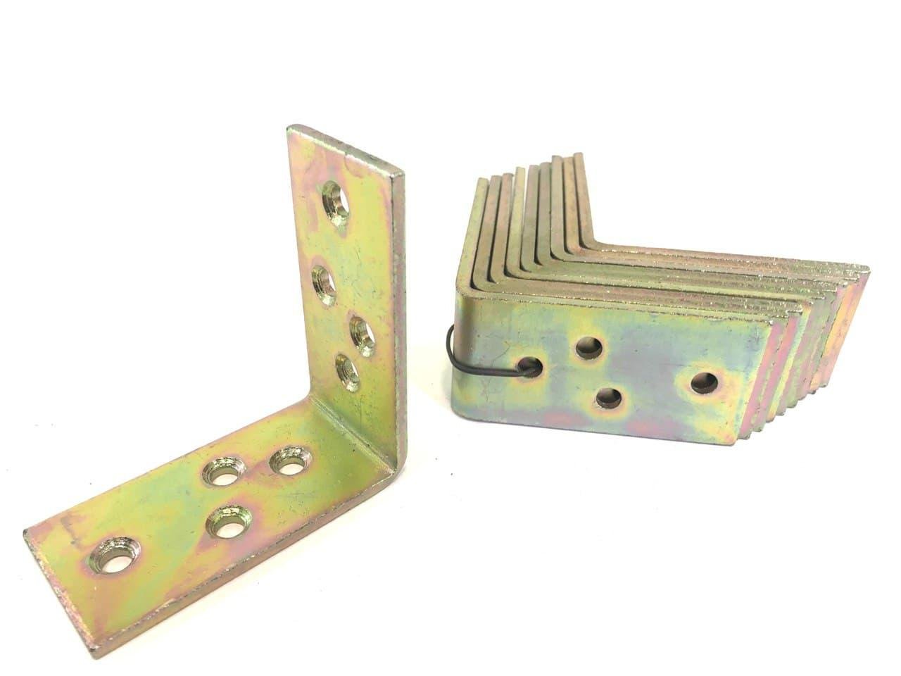 Куточок № 413 75x75x40 мм 10 шт. Цинковий