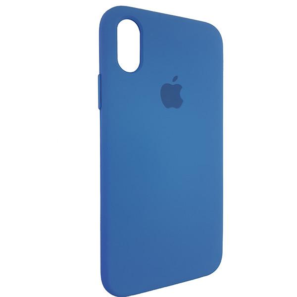 Чехол Copy Silicone Case iPhone X/XS Azure  (29caa1-1397)
