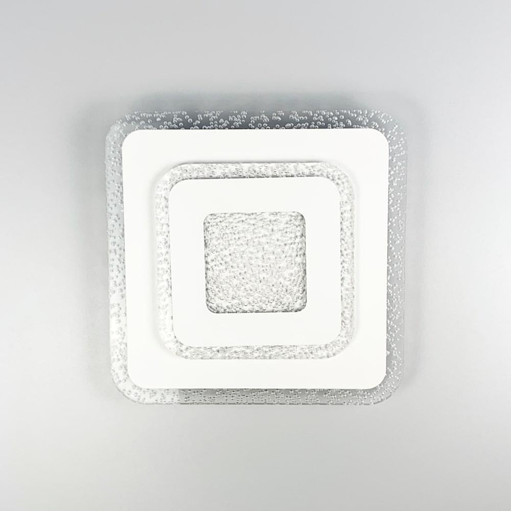 Светильник LED с прозрачным акриловым рассеивателем 25х25 см (2234-250 Q WT W)