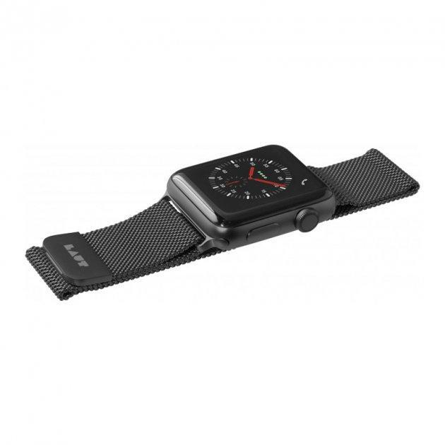 Металический ремешок Laut Steel Loop for Watch 45/44/42, Black (L_AWL_ST_BK) - фото 3 Металический ремешок Laut Steel Loop for Watch 45/44/42, Black (L_AWL_ST_BK) - фото 3