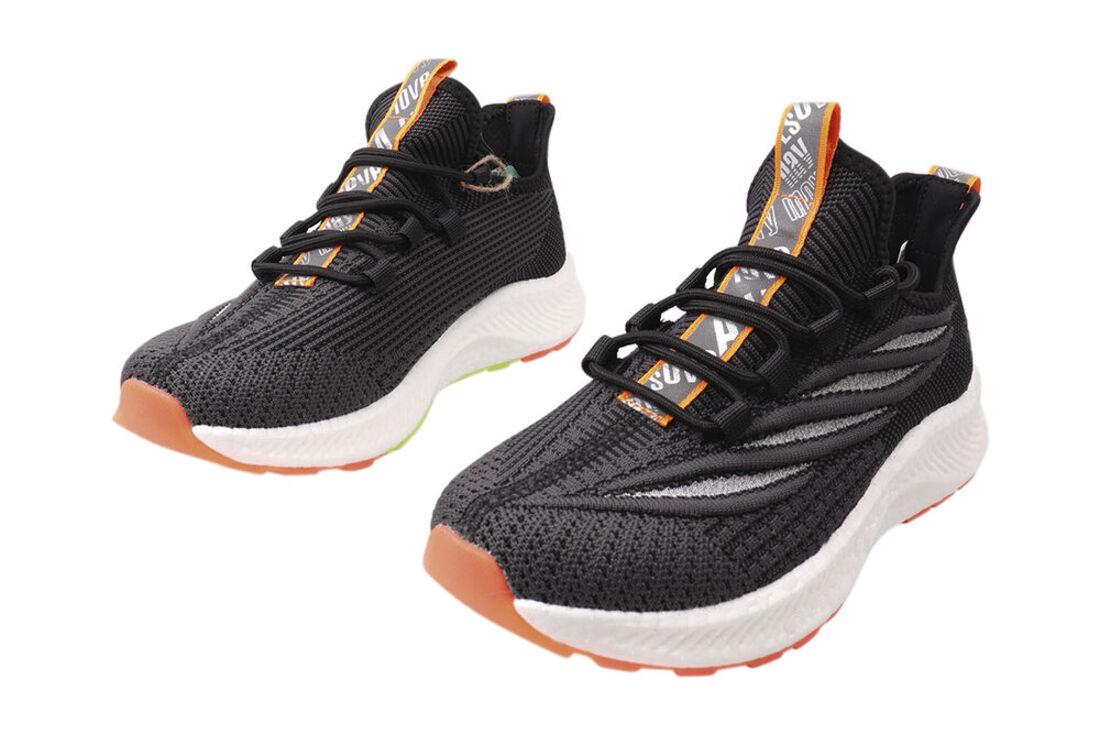 Кроссовки мужские Restime из текстиля на низком ходу на шнуровке р. 44 Черный (145-21LK) - фото 5 Кроссовки мужские Restime из текстиля на низком ходу на шнуровке р. 44 Черный (145-21LK) - фото 5