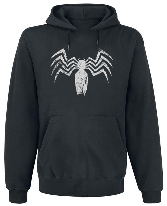 Толстовка без молнии Venom Cartoon M Черный (39183) Толстовка без молнии Venom Cartoon M Черный (39183)