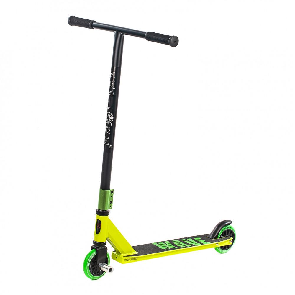 Самокат трюковый Explore Wave Classic HIC + пега Зеленый