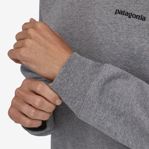 Світшот чоловічий Patagonia P-6 Logo Uprisal Crew Sweatshirt Gravel Heather XL (GLH39657-XL) - фото 4