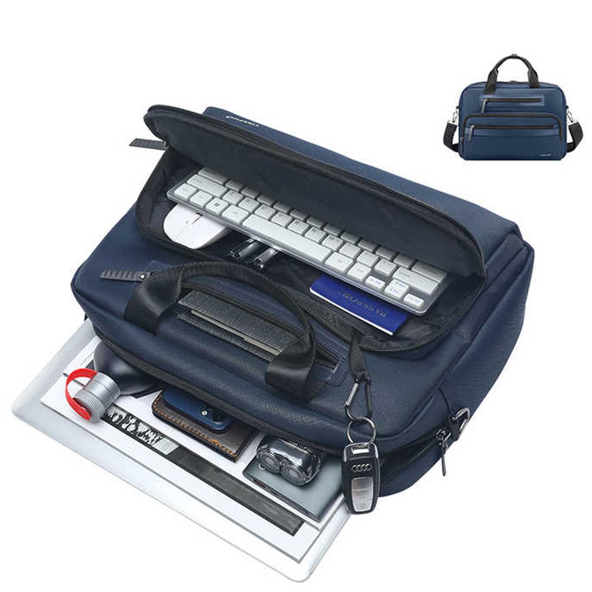 Сумка дорожня Tigernu T-L5207 для ноутбука до 14,1" 11 л Синій (TGN-T-L5207-2618) - фото 3 Сумка дорожня Tigernu T-L5207 для ноутбука до 14,1" 11 л Синій (TGN-T-L5207-2618) - фото 3