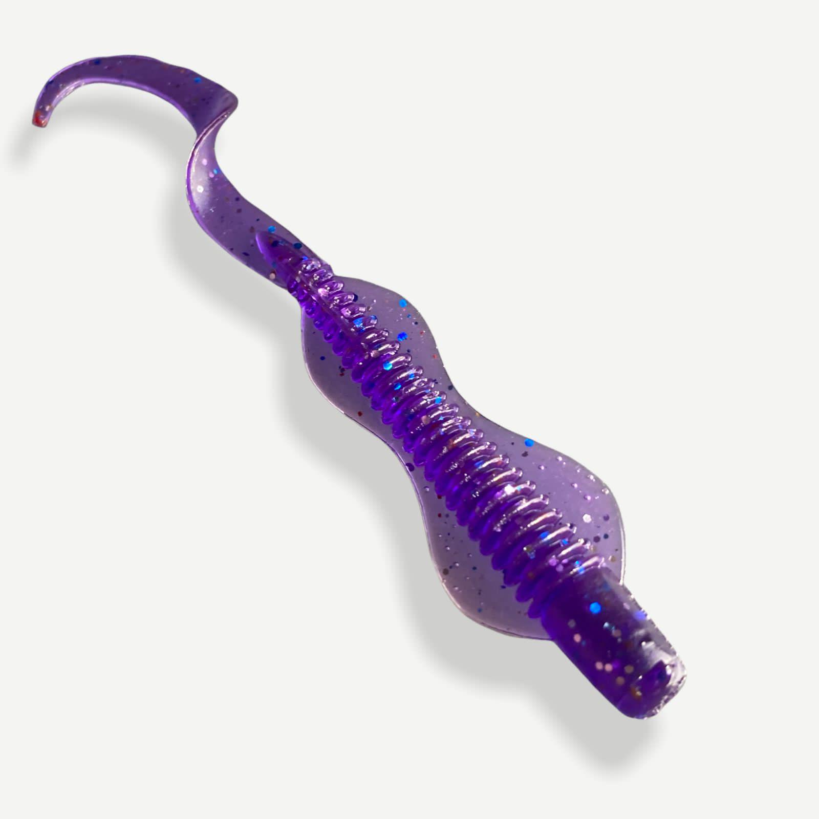 Силиконовая приманка Big Baits Cobra речная серия 2,5" 8 шт. # 109 Dark Violet (2253109) - фото 3 Силиконовая приманка Big Baits Cobra речная серия 2,5" 8 шт. # 109 Dark Violet (2253109) - фото 3