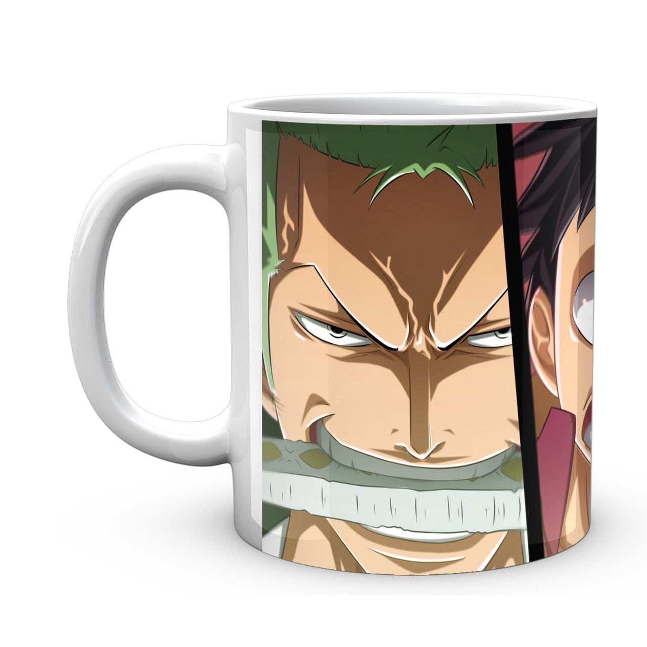 Чашка Geekland One Piece Зорро Луффи Санджи 330 мл (OP 002.024)