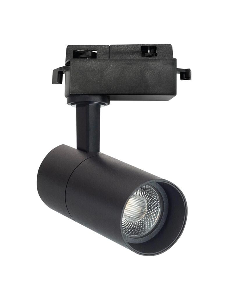 Светильник трековый Polux 329066 Shark LED 1x20W 4000K 1700Lm IP20 Черный (27584537)