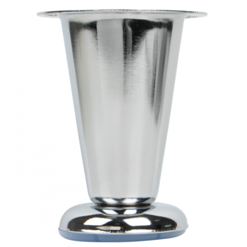Меблева ніжка Sigma конусна 98 мм x d 57 мм Modern Хром (714620)
