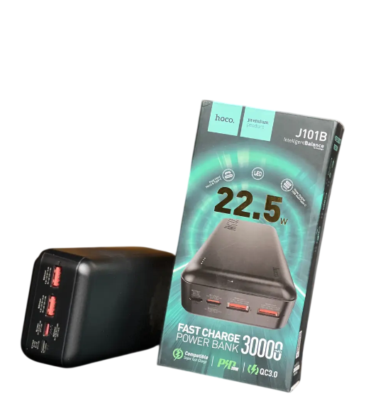 Повербанк Hoco 30000 mah 22,5 W Черный (12670251)