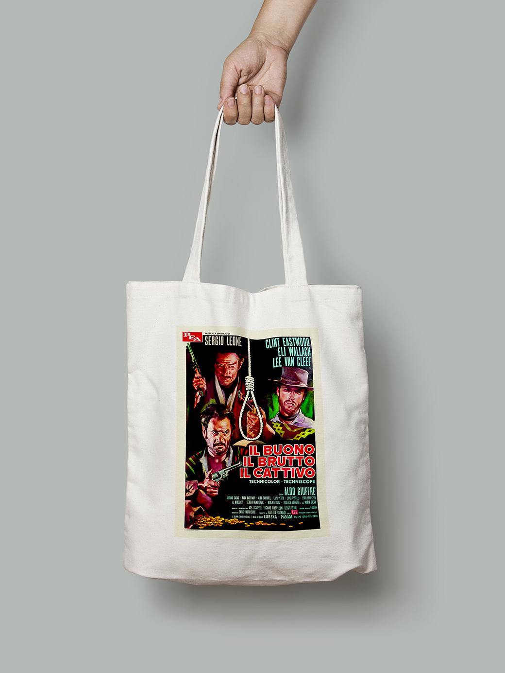 Эко-сумка Хороший плохой злой 1966. Режиссёр Серджио Леоне шопер (Afisha2057009_Bag)