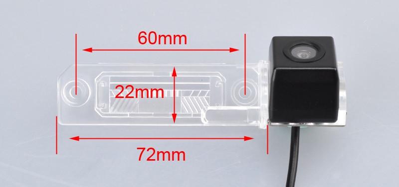 Штатная камера заднего вида My Way MW-6013CH для Volkswagen Passat B5-B6/Touran 2003-2015/Golf V/Jetta - фото 4