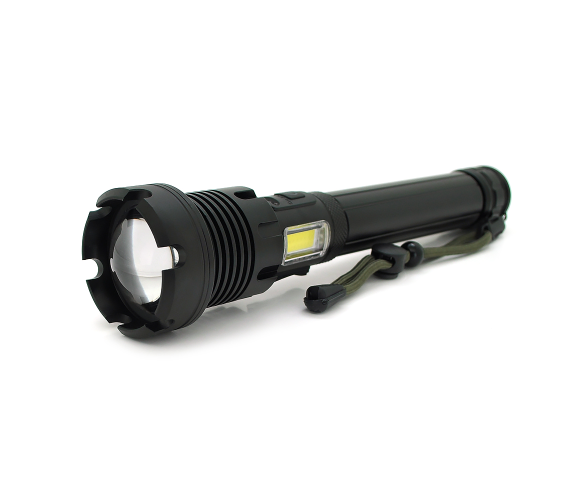 Фонарь ручной VOLTRONIC XHP90 12000Lm IP40 6200 mAh USB-C Черный (KY-XHP90) (30160373)