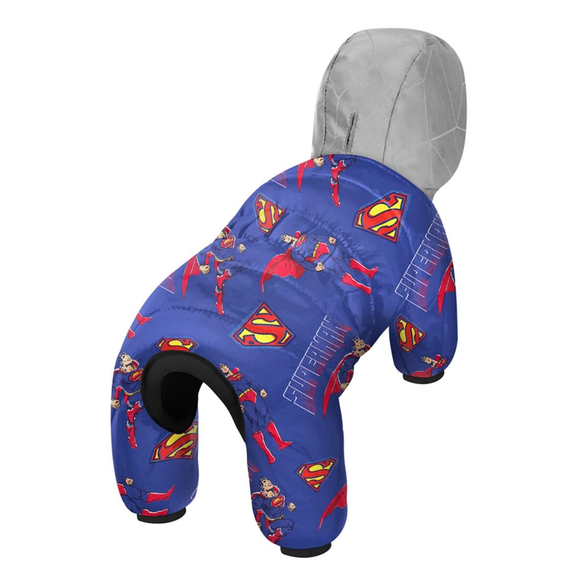 Комбинезон для собак WAUDOG Clothes Сила Супермена S35 В 52-55 см С 31-36 см Комбинезон для собак WAUDOG Clothes Сила Супермена S35 В 52-55 см С 31-36 см