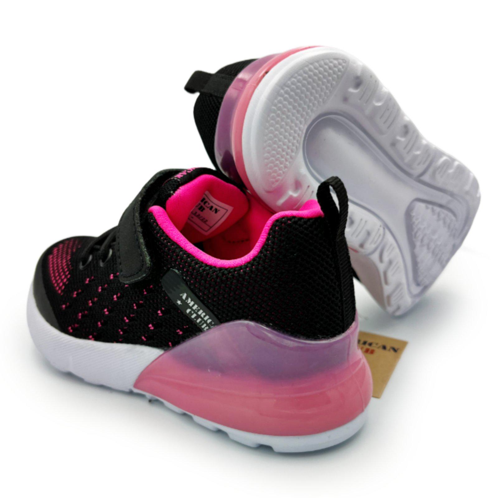 Кросівки для дівчинки American Club VM691s р. 30 Чорний - фото 2