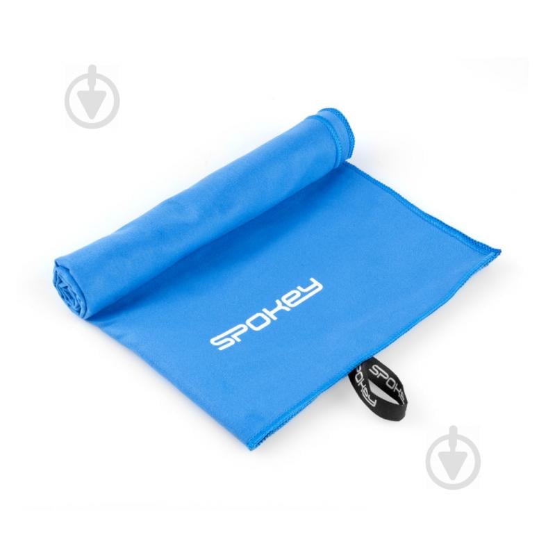 Полотенце пляжное Spokey Sirocco 50х120 см Синий (s0545) Полотенце пляжное Spokey Sirocco 50х120 см Синий (s0545)