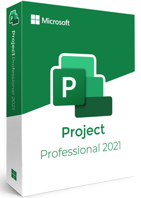 Ліцензія електронна Microsoft Project Professional 2021-box pack-1 PC