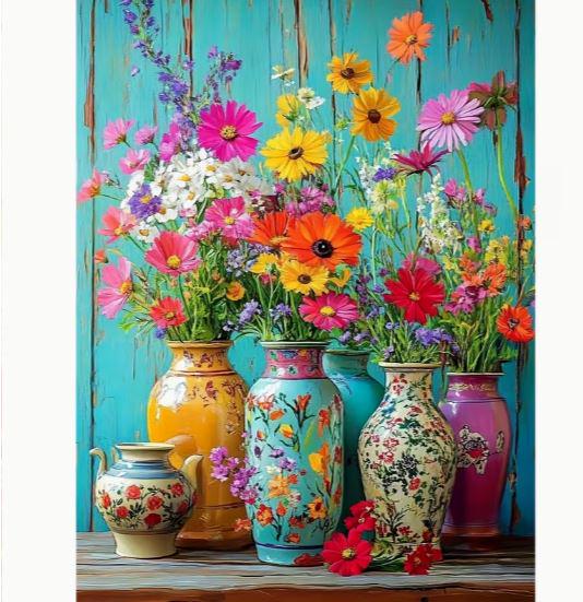 Набір для вишивання хрестиком JOZYSH Яскраві квіти 14CT канва Аїду 30x40 см (2901277031) Набір для вишивання хрестиком JOZYSH Яскраві квіти 14CT канва Аїду 30x40 см (2901277031)