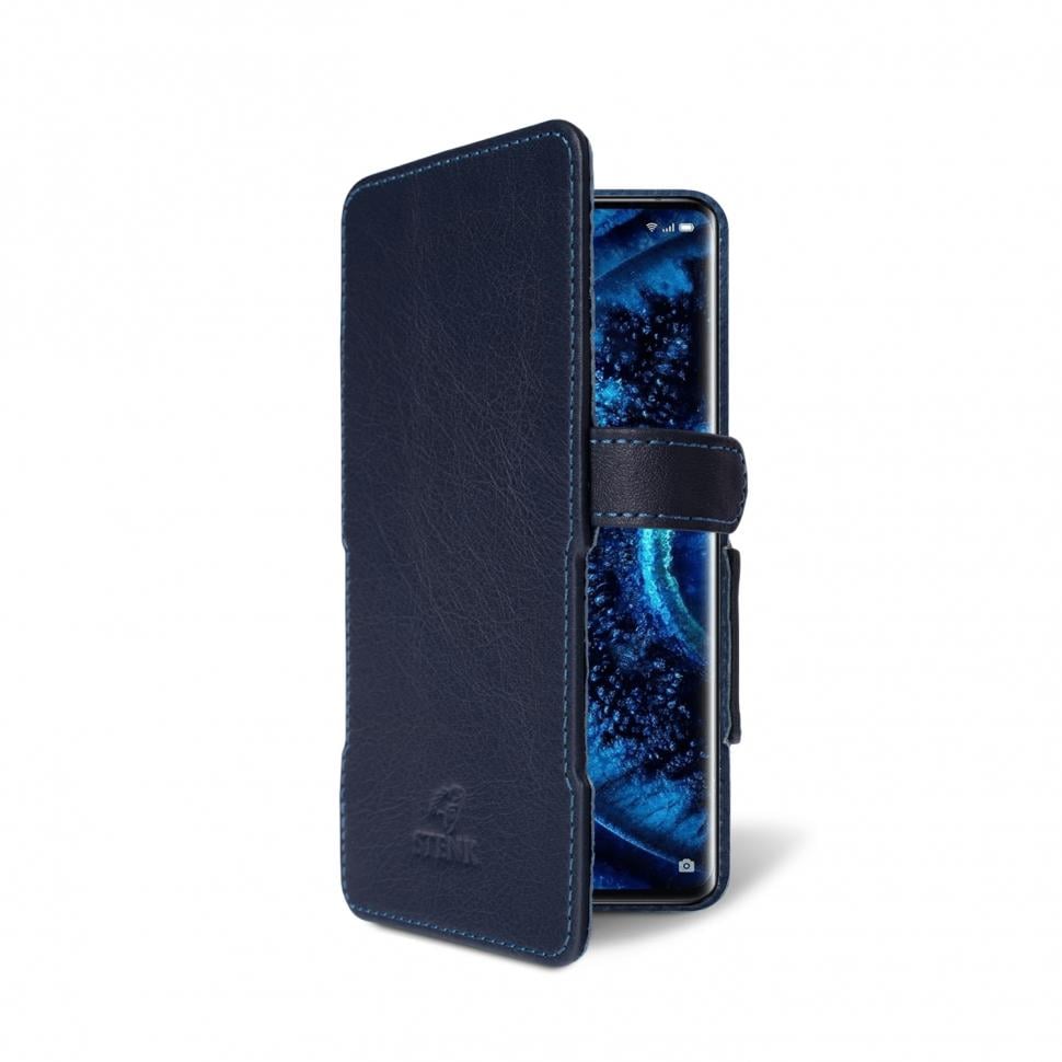Чехол книжка Stenk Prime для OPPO Find X2 Pro Синий (67530)