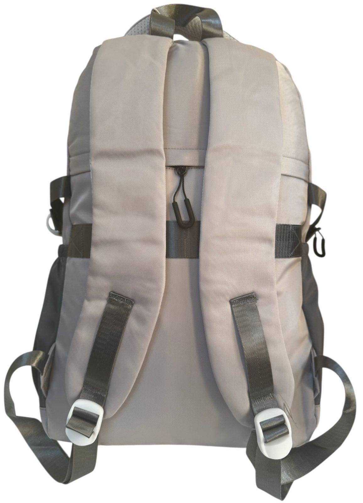 Рюкзак шкільний з трьома відділеннями Сірий (3231G) - фото 2