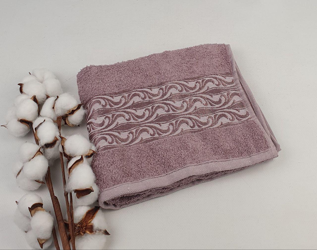 Полотенце Philippus Moss Cotton Mary A555 50x90 см Фиолетовый (CN39056)