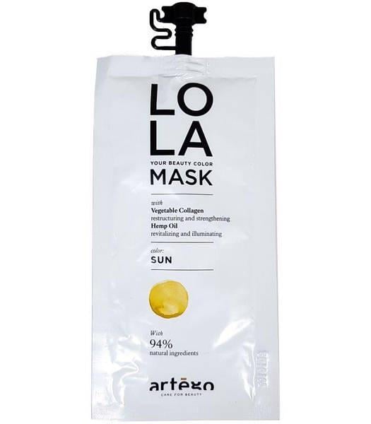 Відтінкова маска Artego LOLA Your Beauty Color Mask 20 мл Sun (0165209) - фото 1