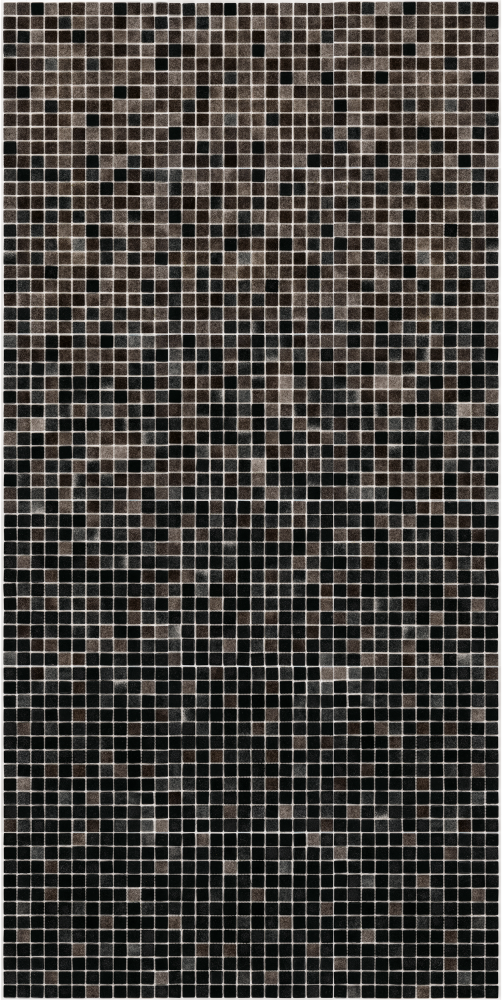 Мозаїка скляна AquaMo MX25-2-09-16G-16BG розтяжка градієнт 1912x317x4 мм в сауну спа на папері Сіро-коричневий (004110-2)