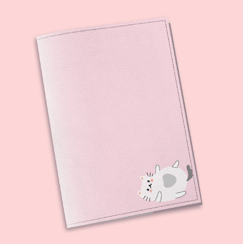 Обложка на паспорт The cover Кот 9,6х13,3 см (913129)