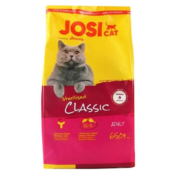 Корм для кошек сухой JosiCat Sterilised Classic 650 г (000025933)