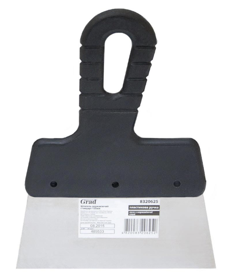 Шпатель нержавіючий Grad Стандарт 150 мм (8320625)