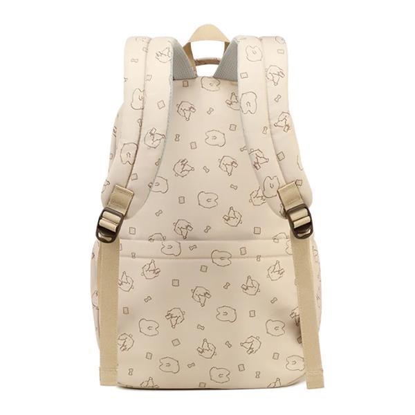 Рюкзак молодежный Capybara 45х30х20 см Бежевый (ЦБ-00035411) - фото 3 Рюкзак молодежный Capybara 45х30х20 см Бежевый (ЦБ-00035411) - фото 3