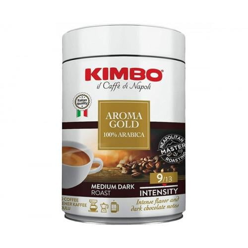 Кофе молотый Kimbo Aroma Gold 100% Arabica ж/б 250 г (21393928)