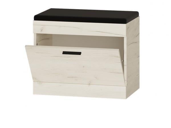 Тумба для обуви Эверест Соната ТО-600 60х48х46,6 см Крафт белый (ЕВ20385)